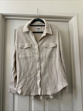 Aerie lumberjane top